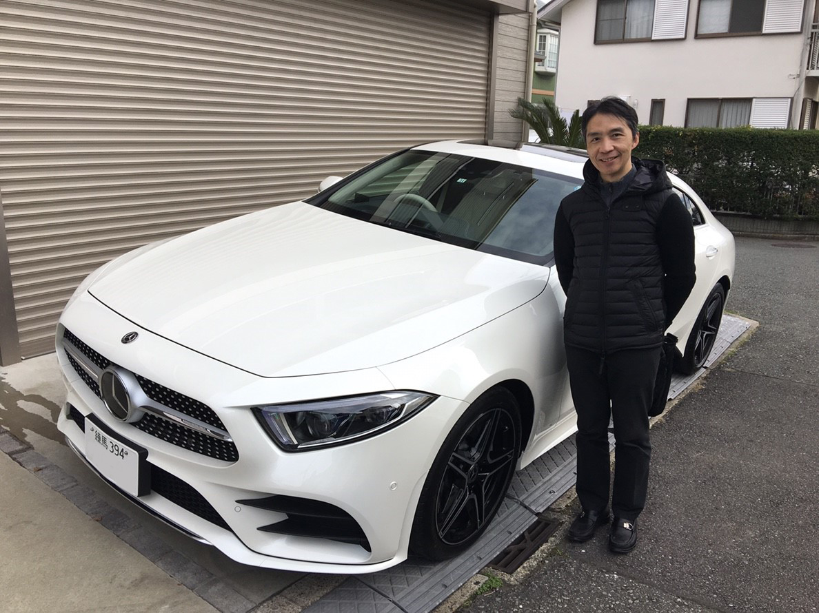 ベンツCLSの施工をご依頼いただいたお客様